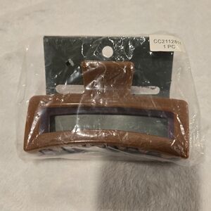 🎯 Wild Fable Brown Purple large claw clip